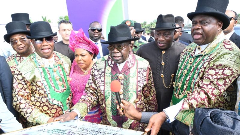 Tinubu Commissions Road and Power Projects in Bayelsa State