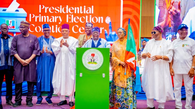 Tinubu Wins APC Presidential Primary in a Landslide